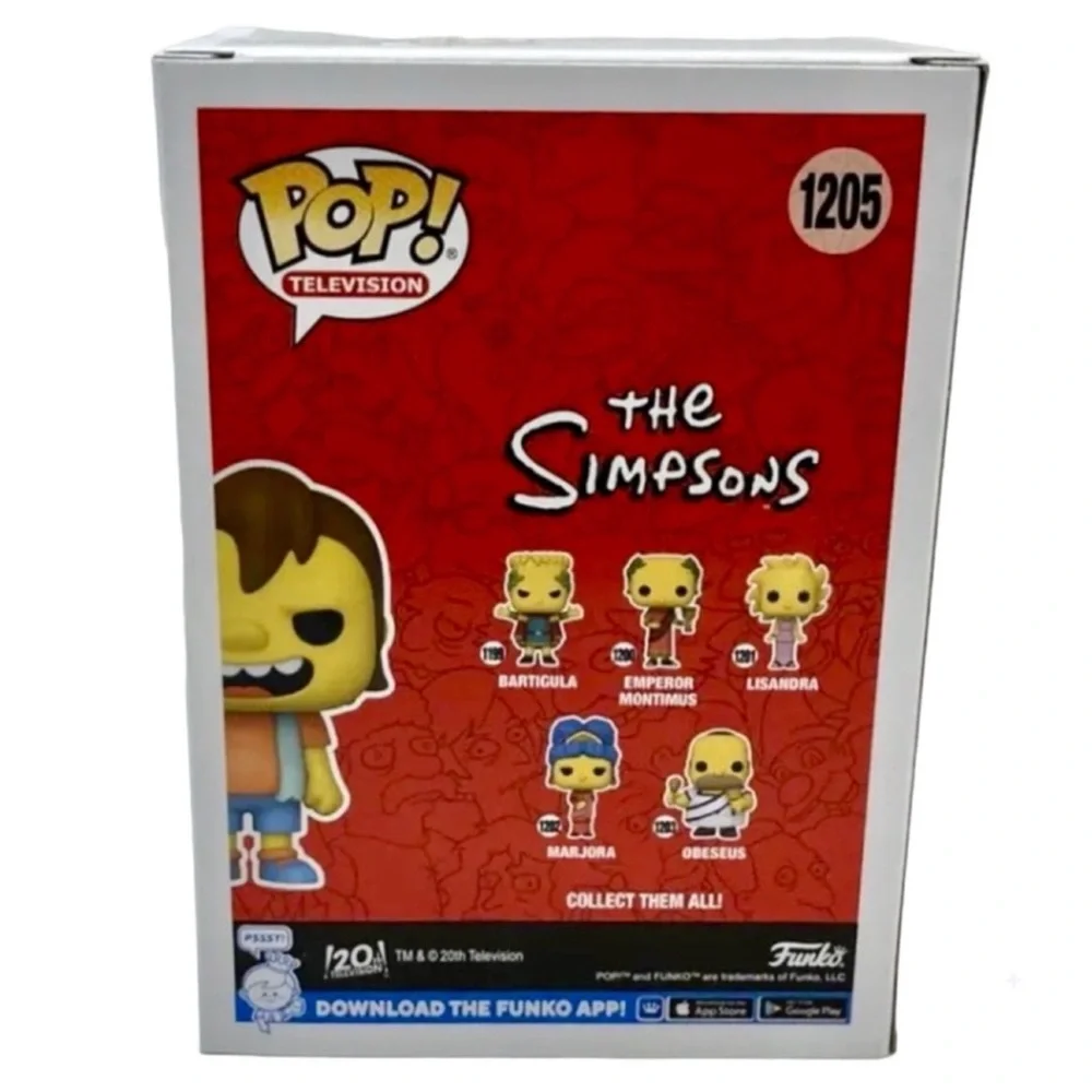 Funko Pop~Television~The Simpsons~Nelson Muntz #1205 (VAULTED) (NWT)